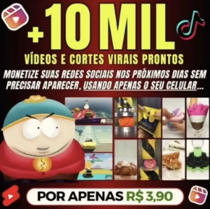 1O Mil Vídeos Para Monetizar 🔥 - Vídeos e Cortes Cortes Virais