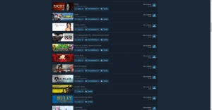 Conta Steam 5 anos, level 36 com mais de 50 jogos