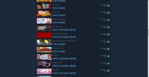 Conta Steam 5 anos, level 36 com mais de 50 jogos