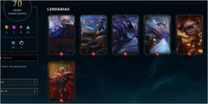 Conta lol Diamante - League of Legends