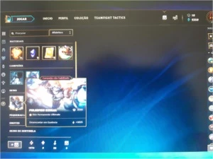 Prata II e Ultimate EZ mais skins com 57 Champs - League of Legends LOL
