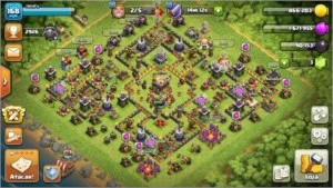 VENDO CV 11 COC BEM UPADO E MUITO BARATO - Clash of Clans