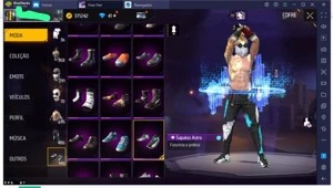CONTA FREE FIRE FULL GEMADA COM CALÇA ANGELICAL E MUITO MAIS