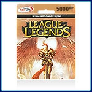 5000 RIOT POINTS - CARTÃO RP BR BRASIL - League of Legends LOL