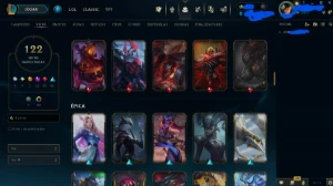 Conta League of Legends - Honra 5 - Ótimas Skins LOL