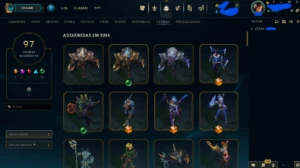Conta League of Legends - Honra 5 - Ótimas Skins LOL