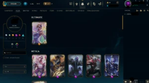 Conta League of Legends - Unranked - Honra 5 - Ótimas Skins LOL