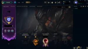 Conta League of Legends - Unranked - Honra 5 - Ótimas Skins LOL