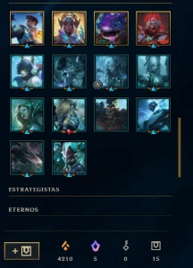 CONTA LOL PLATINA1 - League of Legends