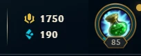 CONTA LOL PLATINA1 - League of Legends