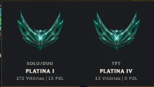 CONTA LOL PLATINA1 - League of Legends