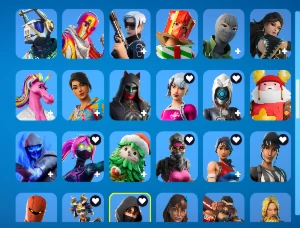 CONTA FORTNITE CHEIA DE SKINS(IKONID E OUTRAS COISAS)