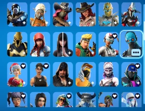 CONTA FORTNITE CHEIA DE SKINS(IKONID E OUTRAS COISAS)
