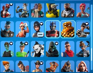 CONTA FORTNITE CHEIA DE SKINS(IKONID E OUTRAS COISAS)