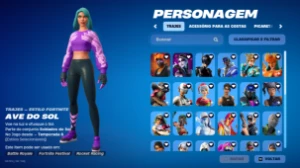 CONTA FORTNITE CHEIA DE SKINS(IKONID E OUTRAS COISAS)