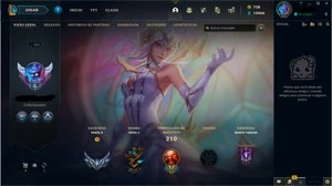 Conta Lol lvl 231, 120 Skins, +14 mil EA, +700 RP - League of Legends