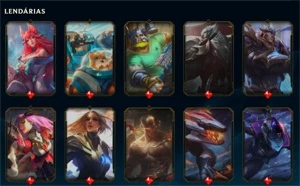 Conta Lol lvl 231, 120 Skins, +14 mil EA, +700 RP - League of Legends