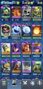 Conta Clash Royale 9k troféus| 11 evo