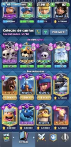 Conta Clash Royale 9k troféus| 11 evo