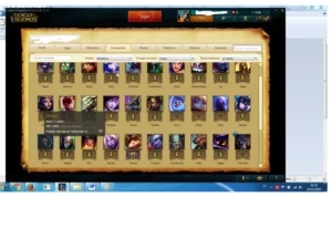 Conta lol Unranked/32 campeões/5 skins - League of Legends