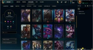 CONTA PLATINA 4 SEASON 9 (MMR MUITO BOM) MD10 NÃO COMPLETA - League of Legends LOL