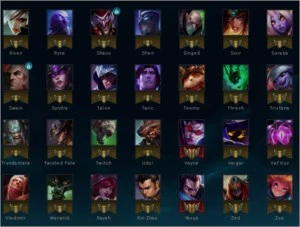 CONTA COM 84 CHAMPS 22 SKINS - League of Legends LOL