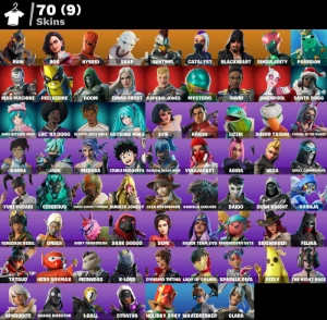Conta Fortnite | 70 Skins | Hatsune Miku | Melhor Entrega