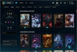 Conta Mestre lol - League of Legends