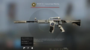 M4A1-S Indústrias Mecha - Veterra de Guerra - Counter Strike CS
