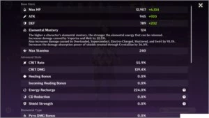 AR58 15 Personagens 5*, 11 Armas 5* Abyss 36* America Server - Genshin Impact