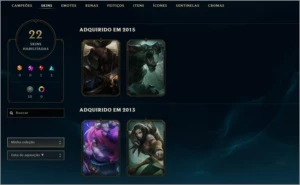 Conta LOL League Of Legends 5 Anos + 106 Champs+Skins Prata2