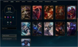 Conta LOL League Of Legends 5 Anos + 106 Champs+Skins Prata2