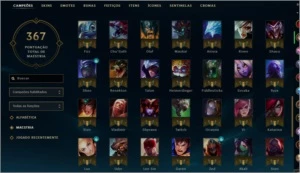 Conta LOL League Of Legends 5 Anos + 106 Champs+Skins Prata2
