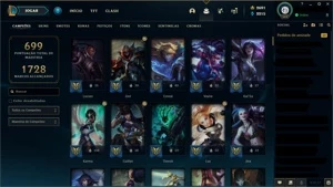 Conta League of Legends LOL