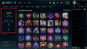 Conta League of Legends LOL