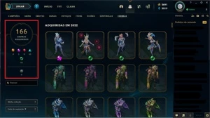 Conta League of Legends LOL