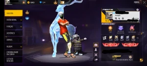 Conta De 2019 Com Angelical, Skin Lendária+Saitama - Free Fire