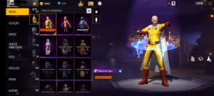 Conta De 2019 Com Angelical, Skin Lendária+Saitama - Free Fire