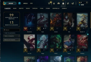 Conta LoL Plat 4 MMR bom, preço baixo e negociável - League of Legends