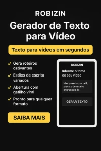 Seu Texto Vira Vídeo Automático – Produção Profissional - Outros