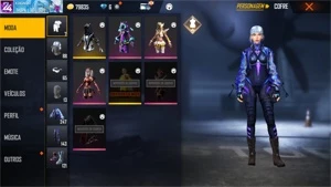 Conta de free fire junta de critcall ops