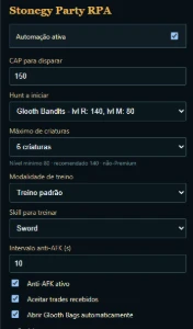 Stonegy Bot Extensão Chrome