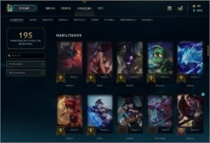 Conta de LeagueOfLegends muito boa varias Skins e champs !!! - League of Legends LOL