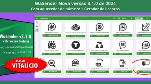 Wa Sender - Versão 3.1.0 (Software Para  [conteúdo removido] app) - Outros