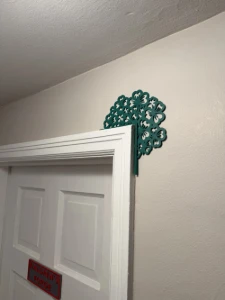 Enfeite de Canto de Porta Trevo em Impressão 3D - Artesanato e Personalizados