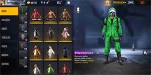 Conta free fire