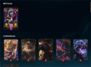 Conta league of legends (LOL) Platina ll