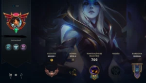 conta LoL e VALORANT com 337 skins, lvl 550, acesso completo - League of Legends