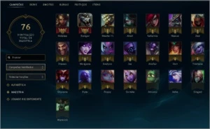 Conta league of legend Gold 4 - League of Legends LOL