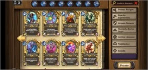 Conta Hearthstone- 9445 Gold/ 11325 Pó Arcano/+230 Lendárias - Blizzard